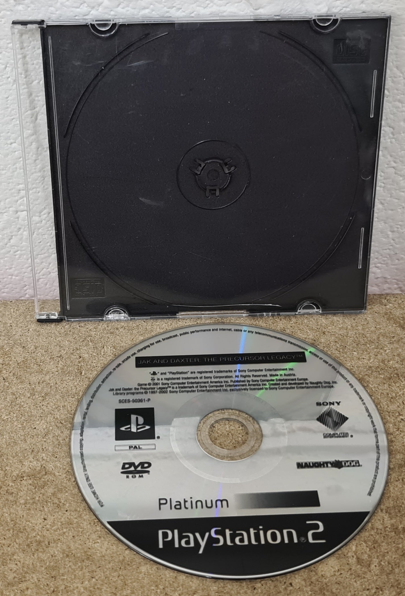 Jak and Daxter the Precursor Legacy Sony Playstation 2 (PS2) Game Disc Only