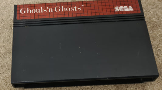 Ghouls'n Ghosts Sega Master System Game Cartridge Only