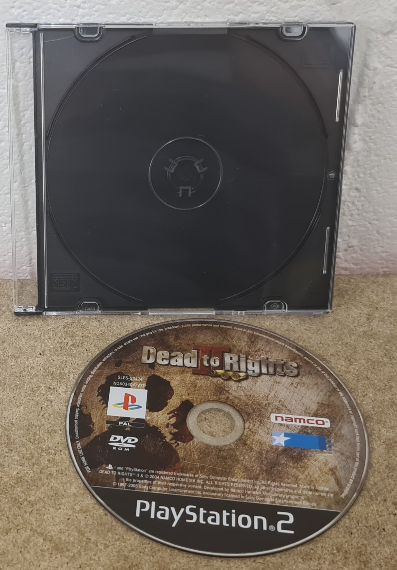 Dead to Rights II Sony Playstation 2 (PS2) Game Disc Only