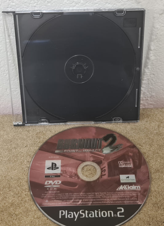 Burnout 2 Point of Impact Sony Playstation 2 (PS2) Game Disc Only