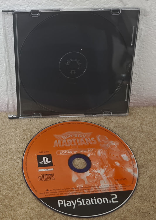 Butt-Ugly Martians Zoom or Doom Sony Playstation 2 (PS2) Game Disc Only