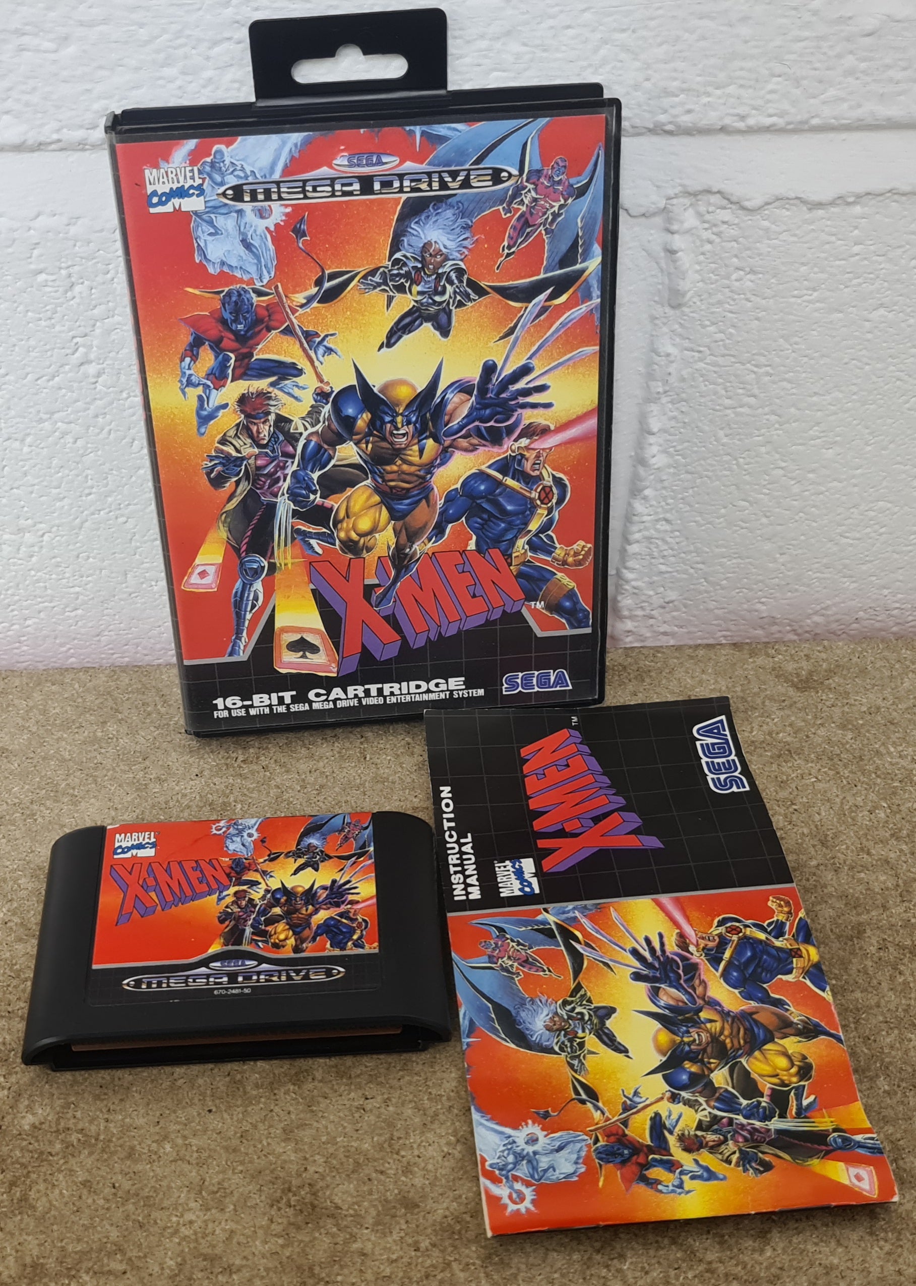 X-Men Sega Mega Drive Game