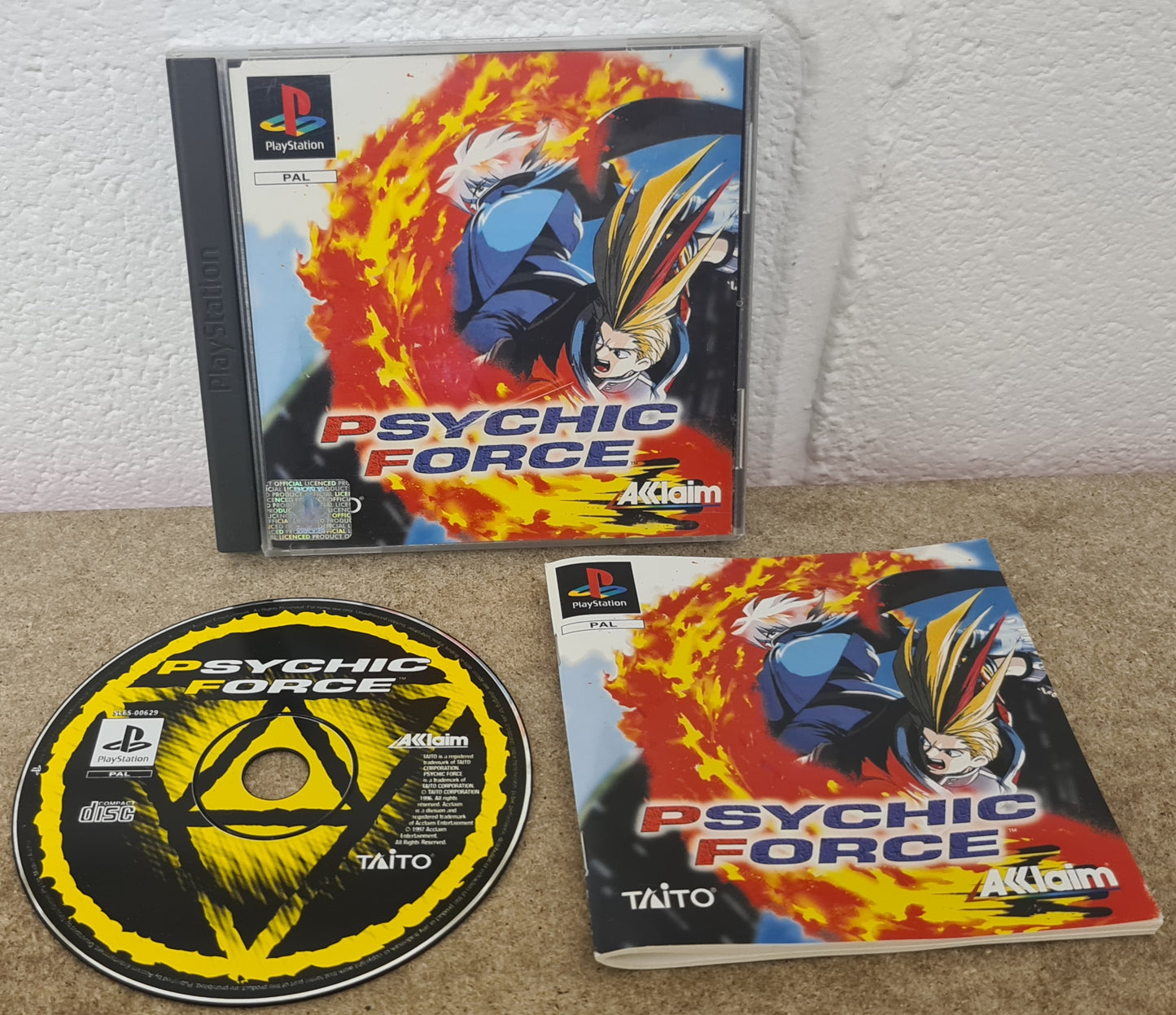 Psychic Force Sony Playstation 1 (PS1) Game