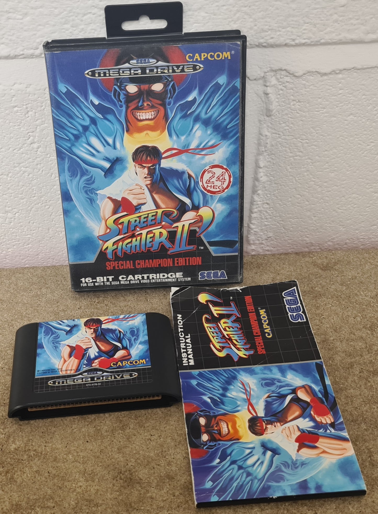 Street Fighter II Special Champion Edition. Sega Mega Drive Game