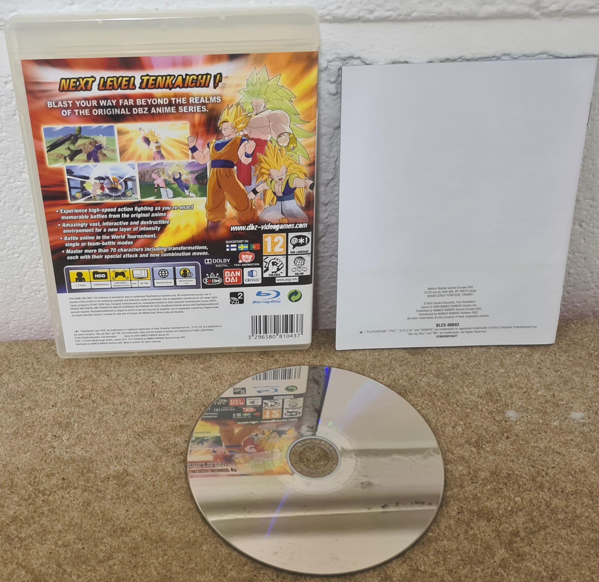 Dragon Ball Raging Blast Sony Playstation 3 (PS3) Game – Retro Gamer Heaven