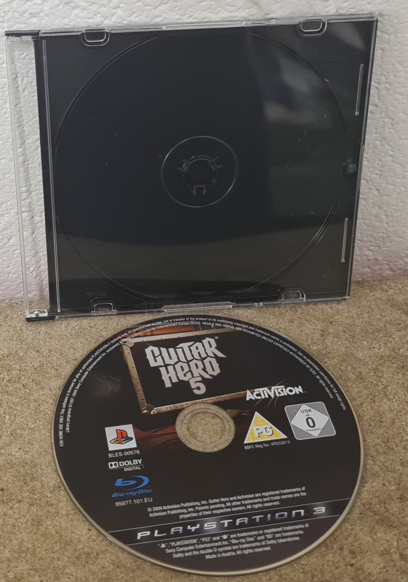 Guitar Hero 5 Sony Playstation 3 (PS3) Game Disc Only