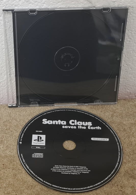 Santa Claus Saves the Earth Sony Playstation 1 (PS1) Game Disc Only