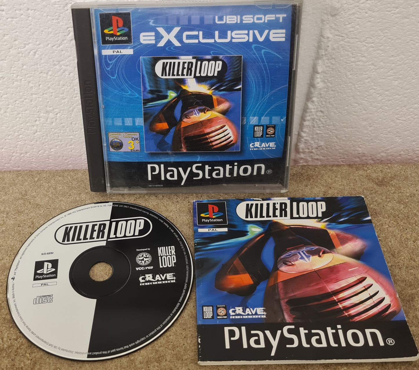 Killer Loop Sony Playstation 1 (PS1) Game