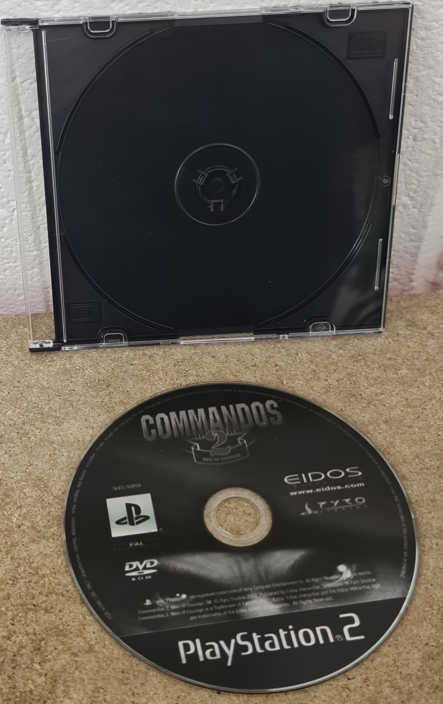 Commandos 2 Men of Courage Sony Playstation 2 (PS2) Game Disc Only