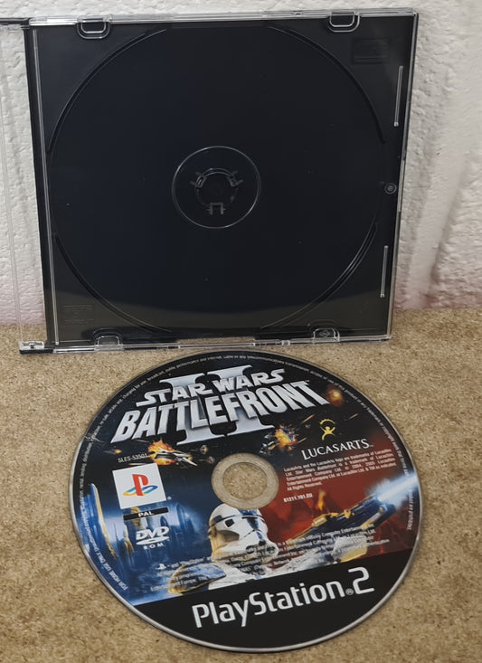 Star Wars Battlefront II Sony Playstation 2 (PS2) Game Disc Only
