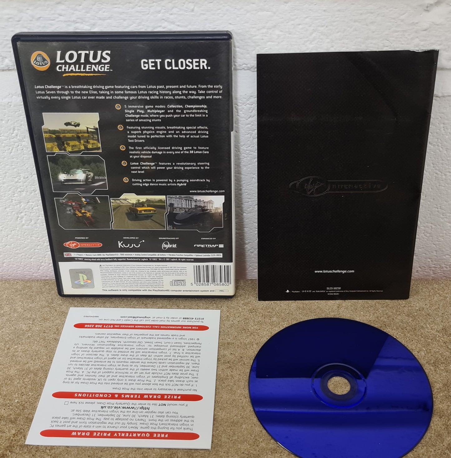 Lotus Challenge Sony Playstation 2 (PS2) Game