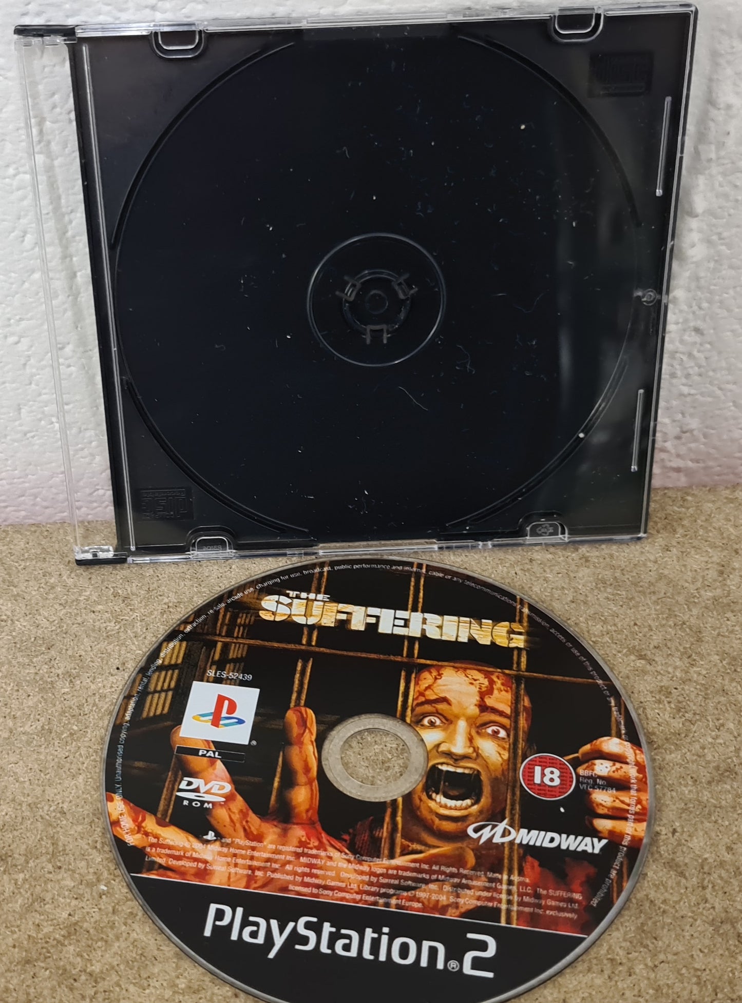 The Suffering Sony Playstation 2 (PS2) Game Disc Only