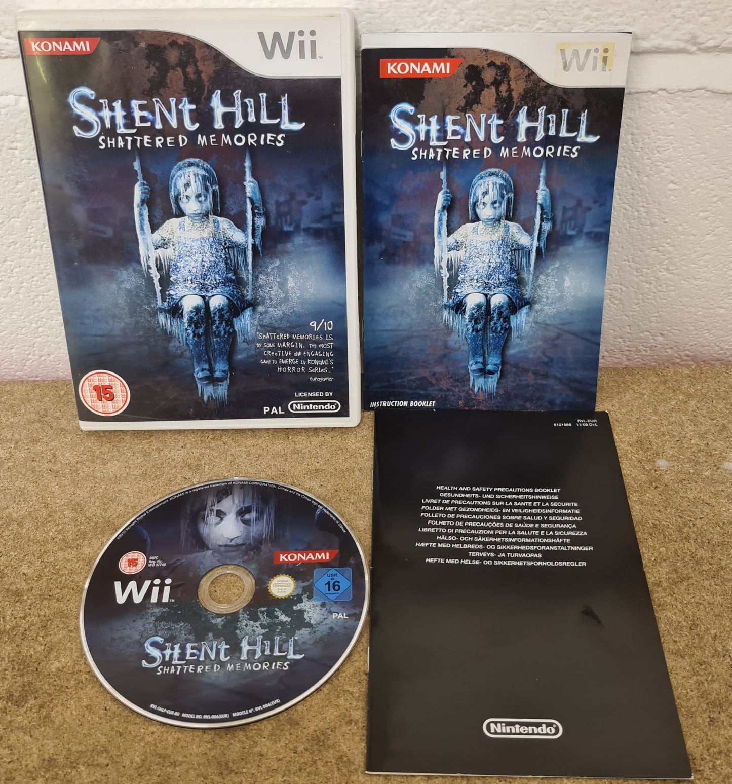 Silent Hill: Shattered Memories (Nintendo Wii) Game