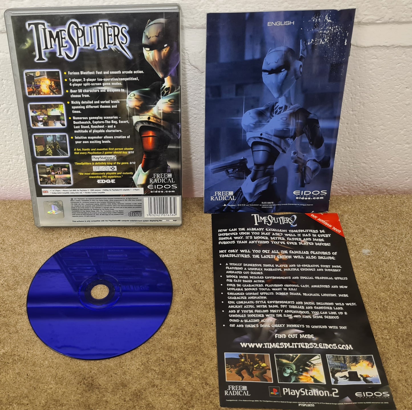 Timesplitters Platinum Sony Playstation 2 (PS2) Game