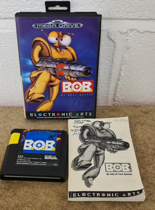 Bob Sega Mega Drive Rare Game
