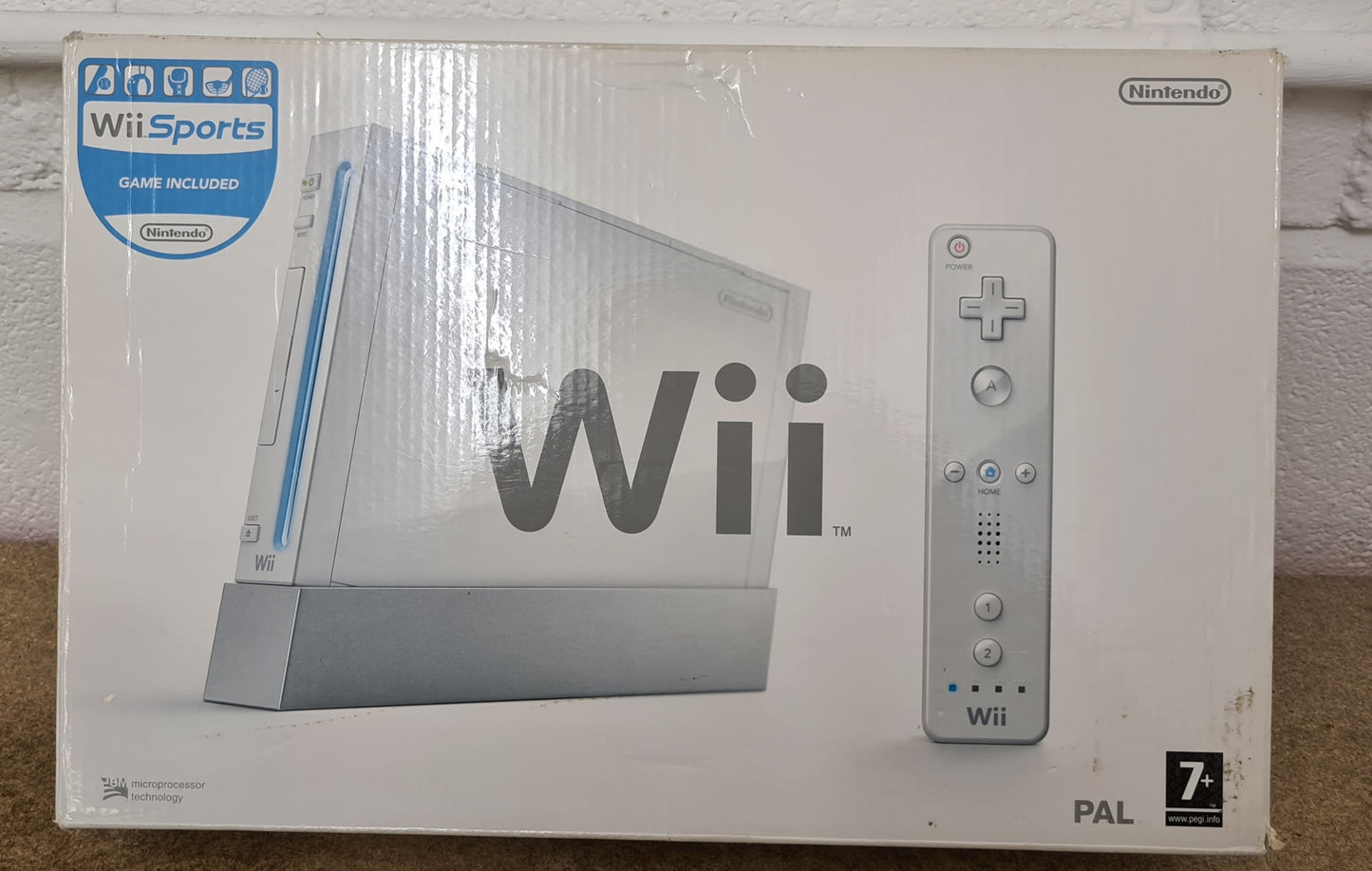 Boxed Nintendo Wii Console with Wii Sports