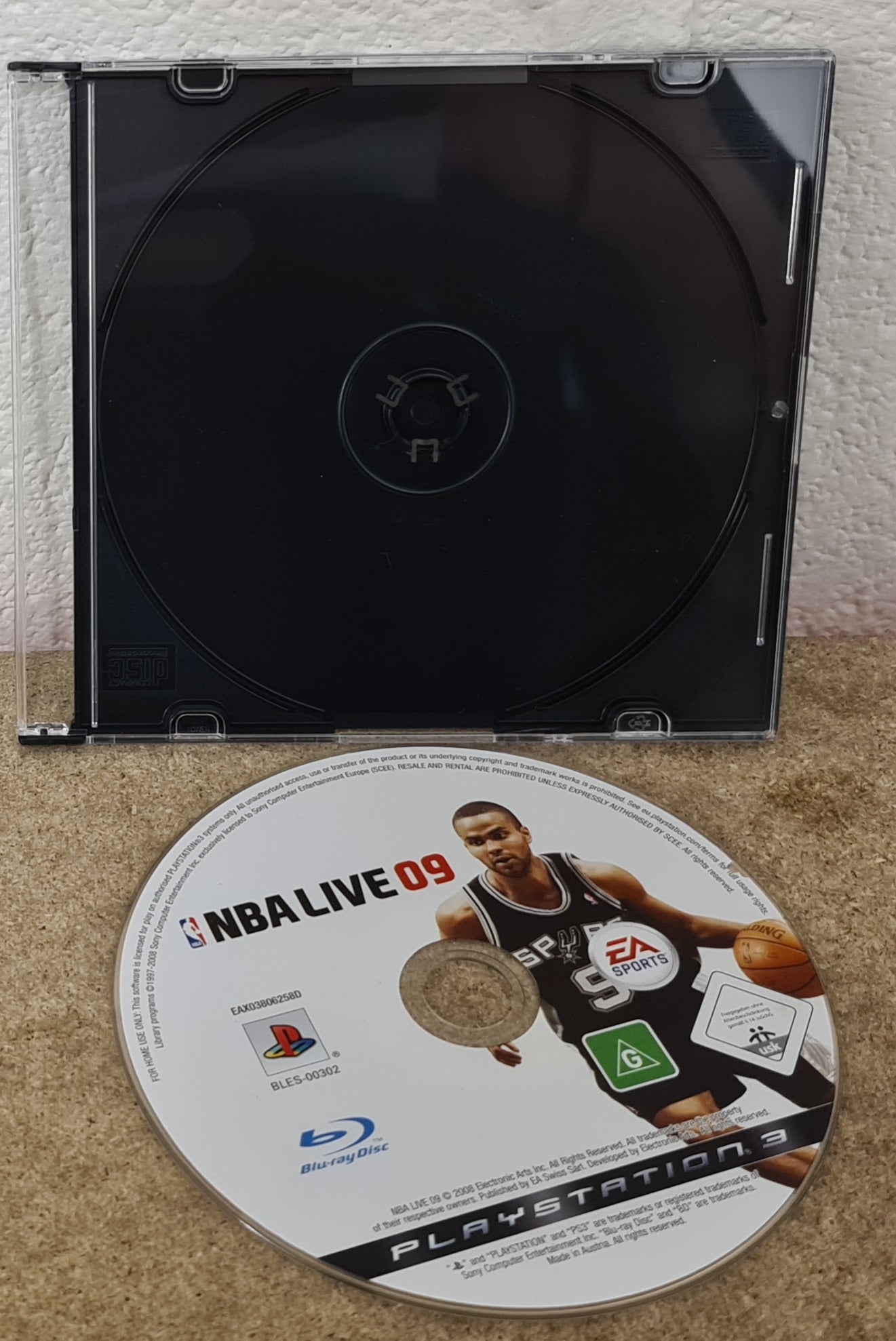 NBA Live 09 Sony Playstation 3 (PS3) Game Disc Only