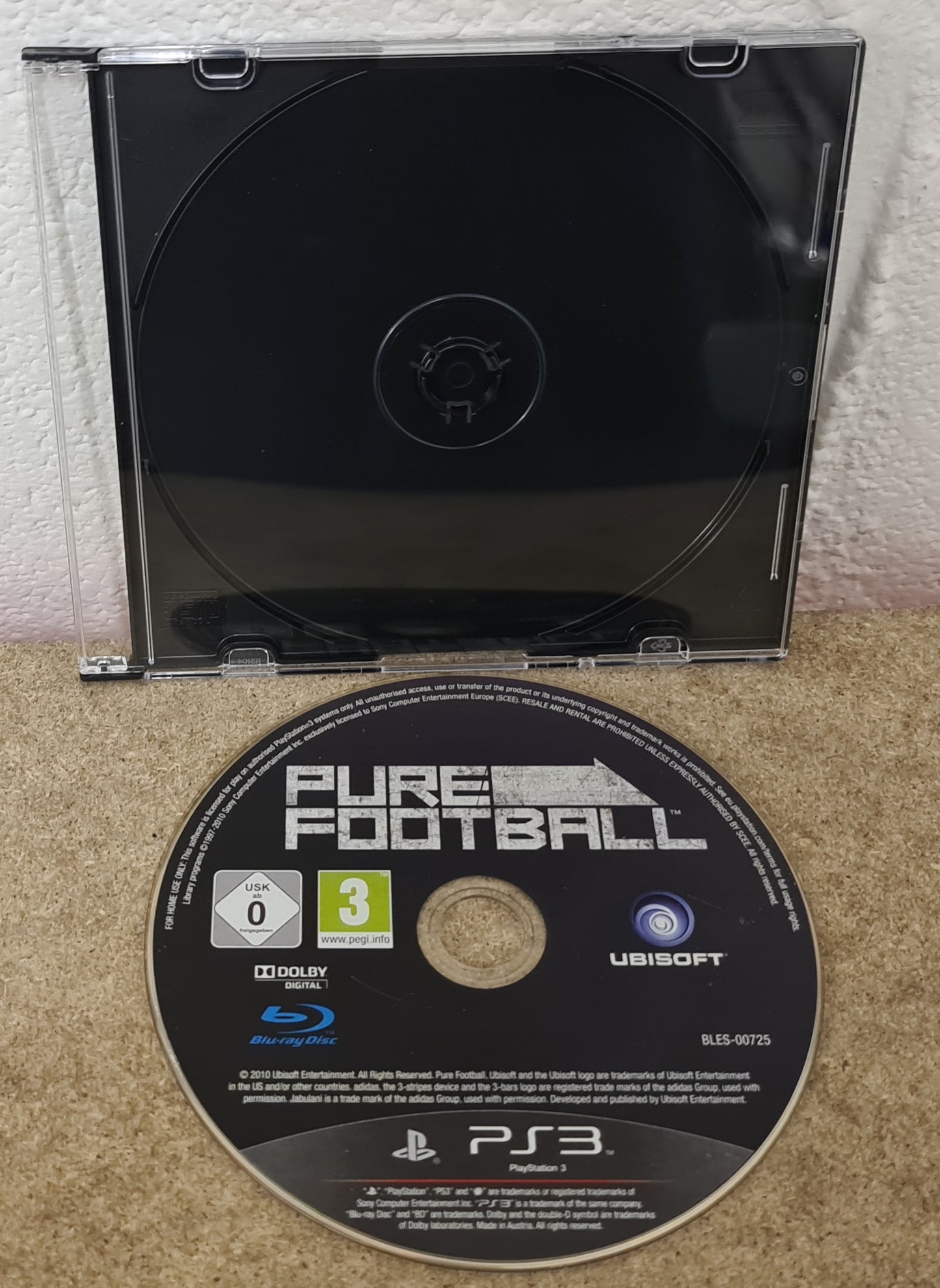 Pure Football Sony Playstation 3 (PS3) Game Disc Only