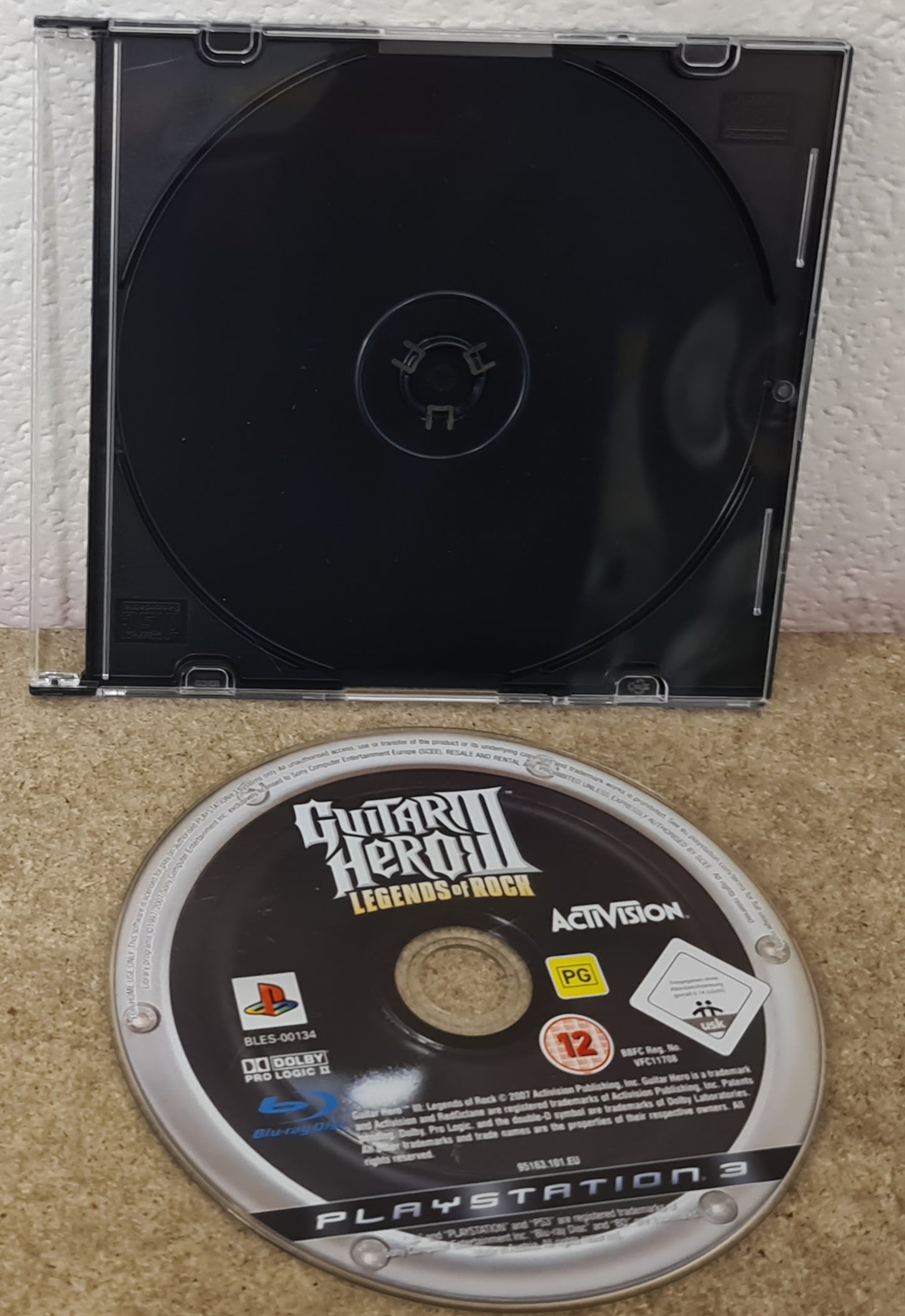 Guitar Hero III Legends of Rock Sony Playstation 3 (PS3) Game Disc Only