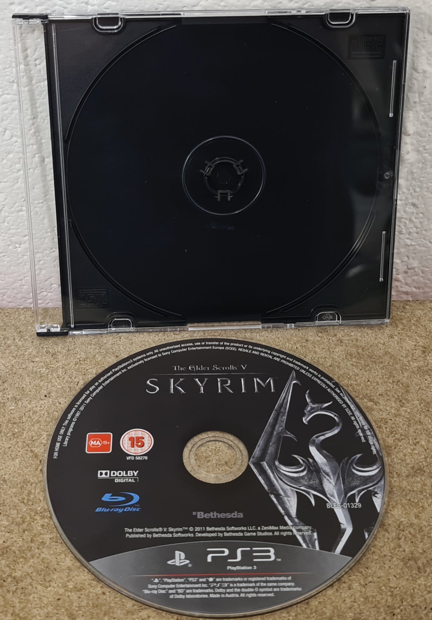 The Elder Scrolls V Skyrim  Sony Playstation 3 (PS3) Game Disc Only
