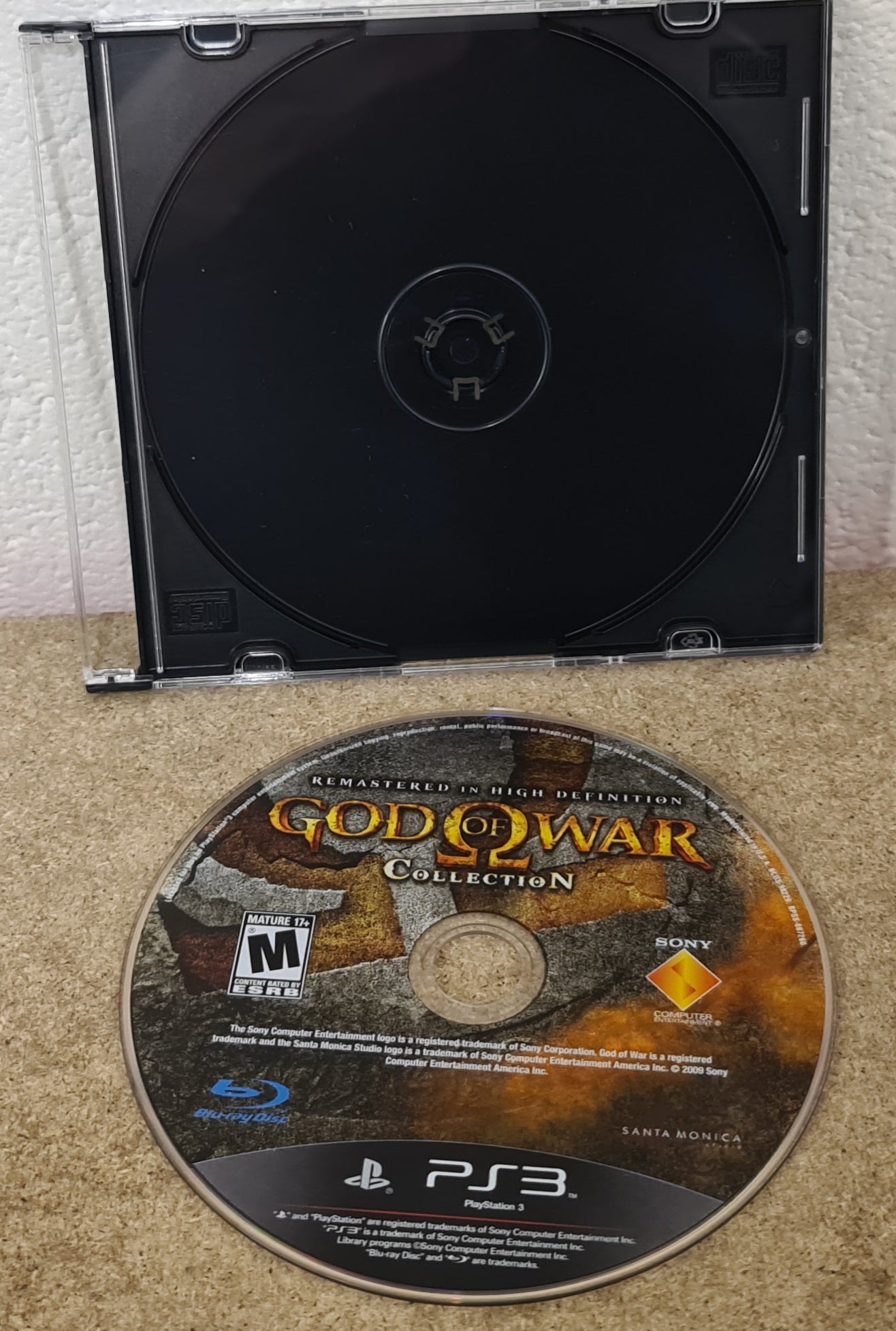 God of War Collection Sony Playstation 3 (PS3) Game Disc Only