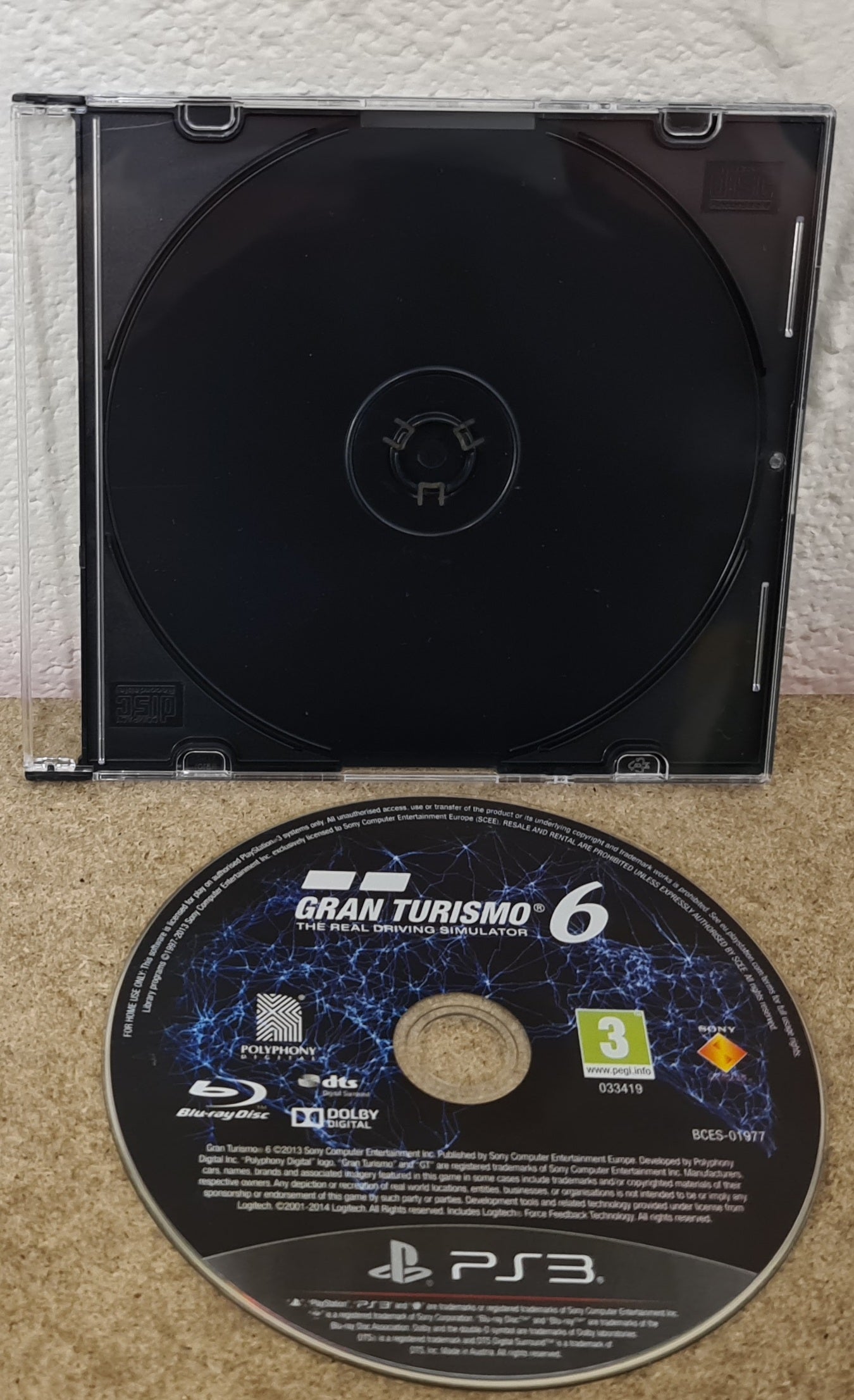 Gran Turismo 6 Sony Playstation 3 (PS3) Game Disc Only