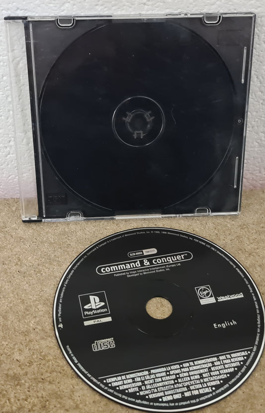 Command & Conquer Sony Playstation 1 (PS1) Game Demo Disc Only RARE