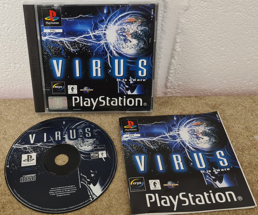 Virus it is aware Sony Playstation 1 (PS1) RARE Game