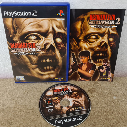 Resident Evil Survivor 2 Code Veronica Sony Playstation 2 (PS2) Game