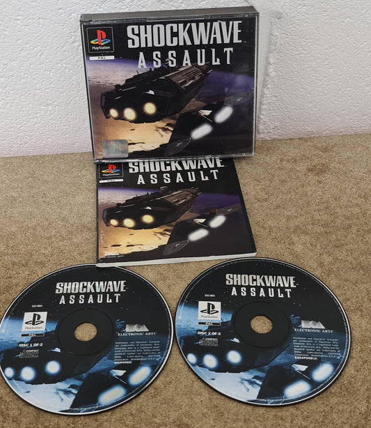 Shockwave Assault Sony Playstation 1 (PS1) Game