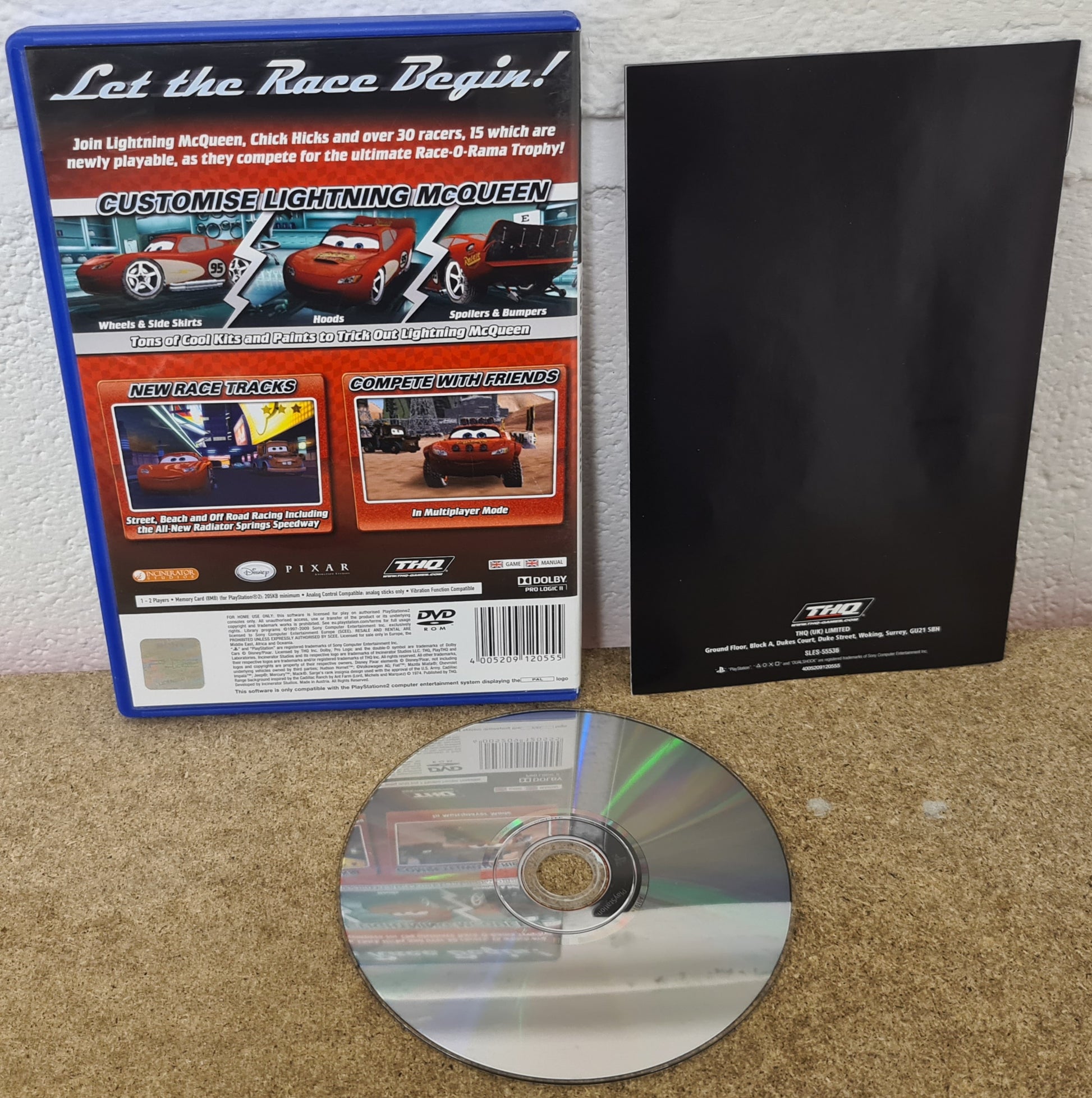 Cars Race-O-Rama Sony Playstation 2 (PS2) RARE Game – Retro Gamer Heaven