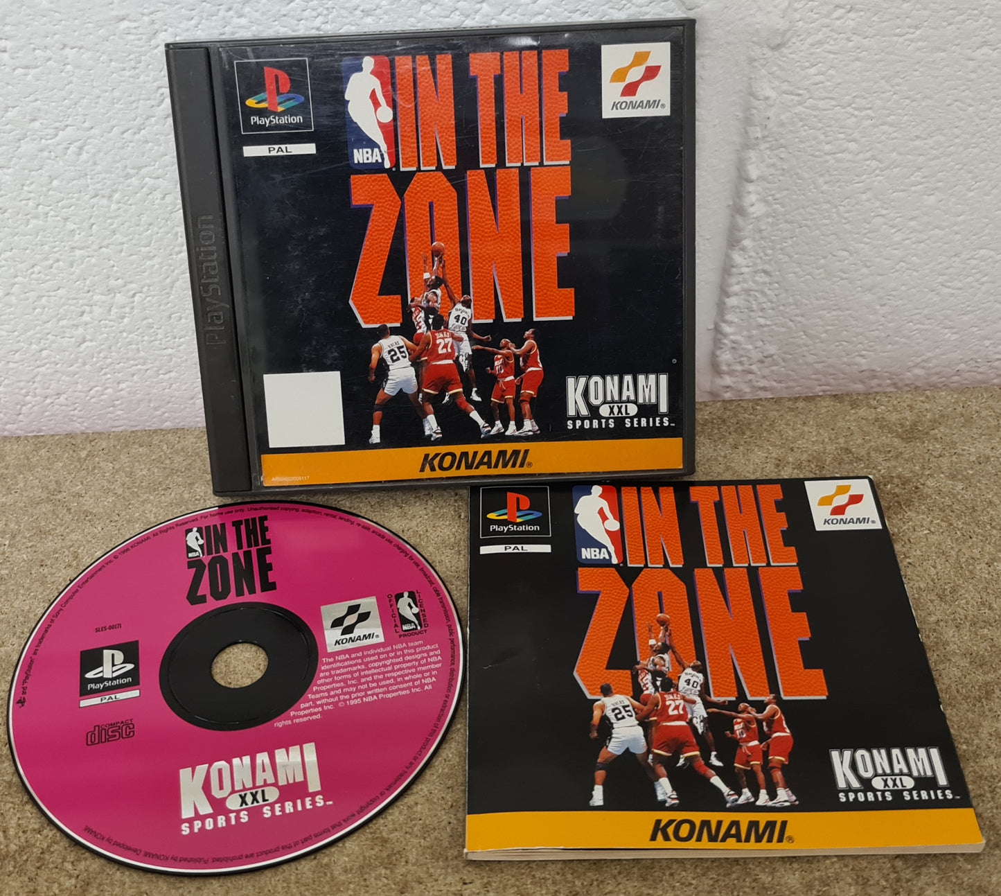 NBA in the Zone Sony Playstation 1 (PS1) RARE Game