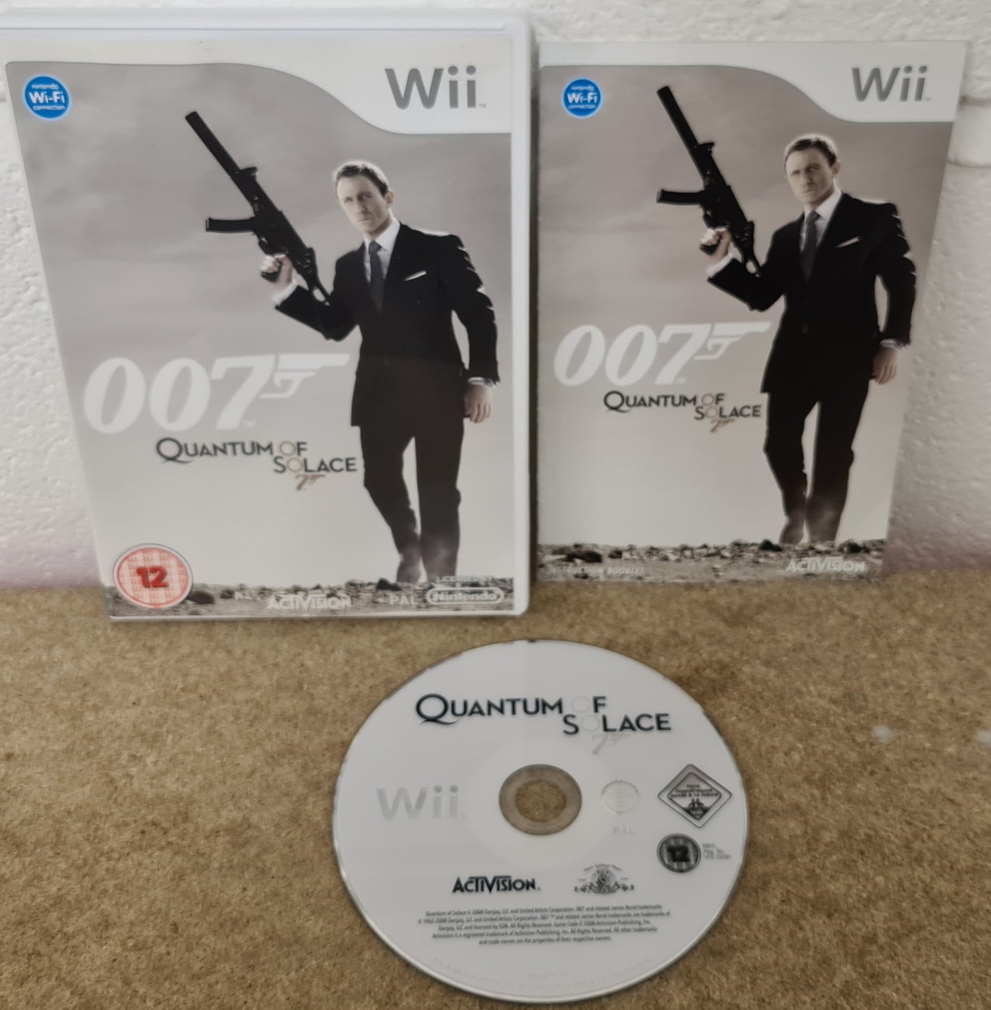 007 Quantum of Solace Nintendo Wii Game