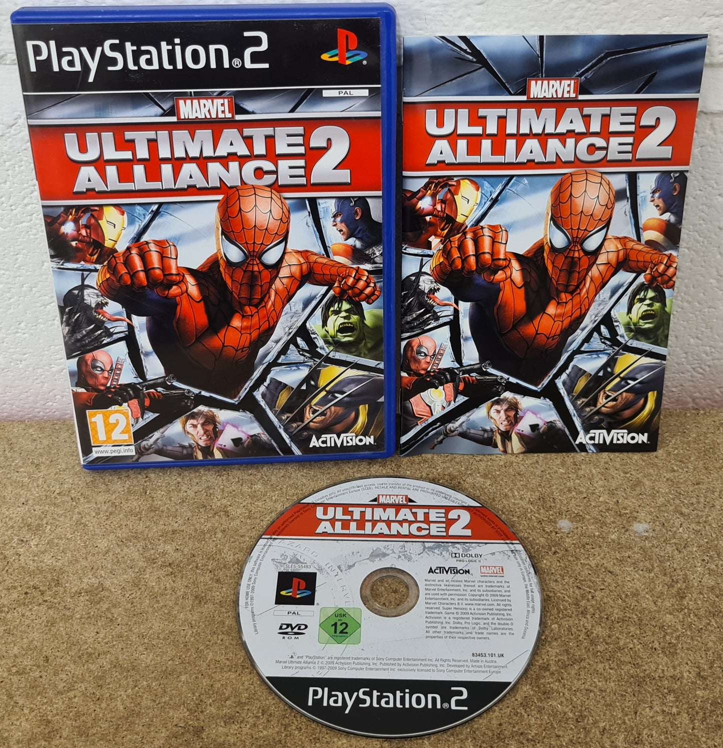 Marvel Ultimate Alliance 2 Sony Playstation 2 (PS2) RARE Game