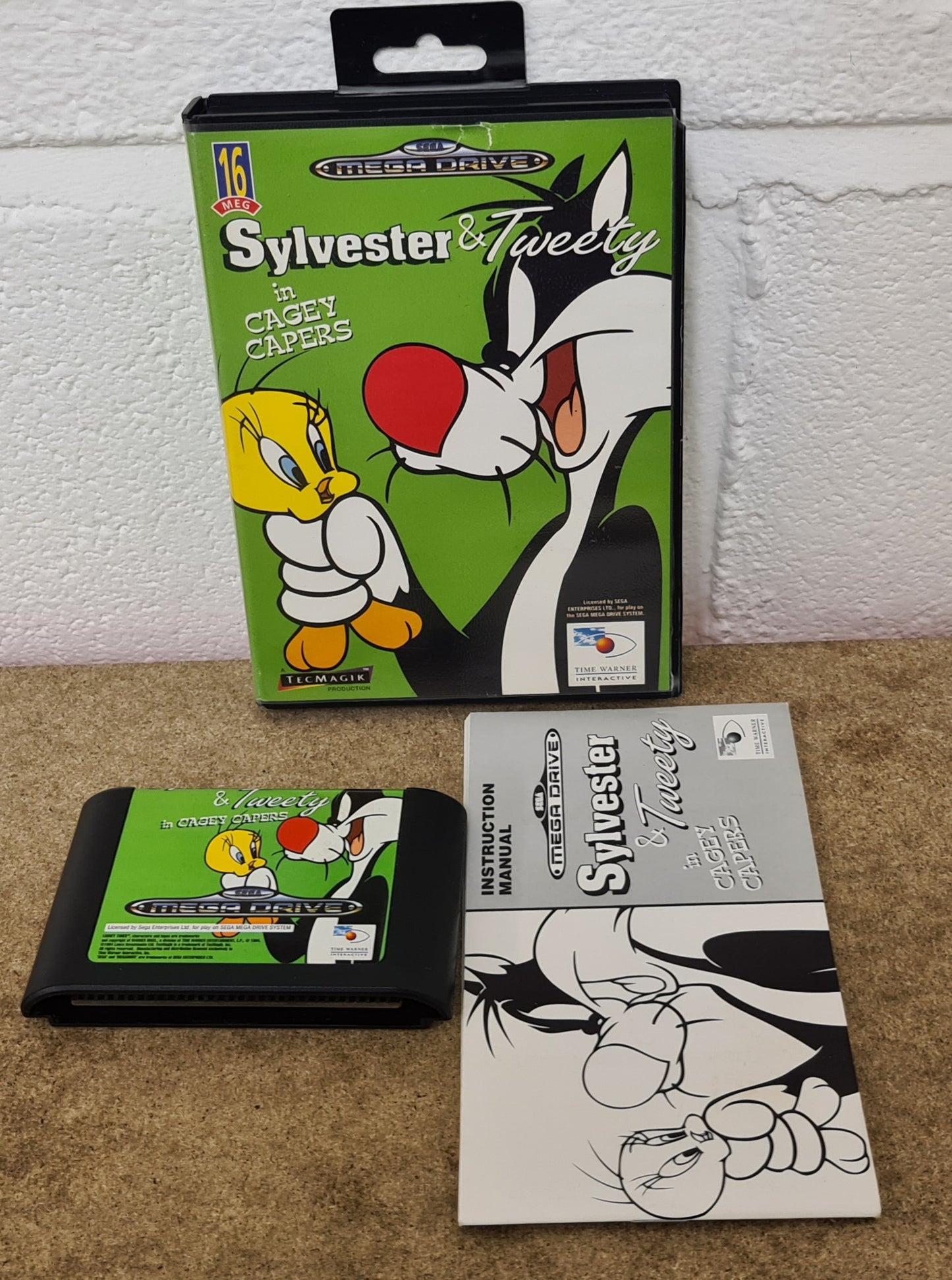 Sylvester & Tweety in Cagey Capers (Sega Mega Drive) game