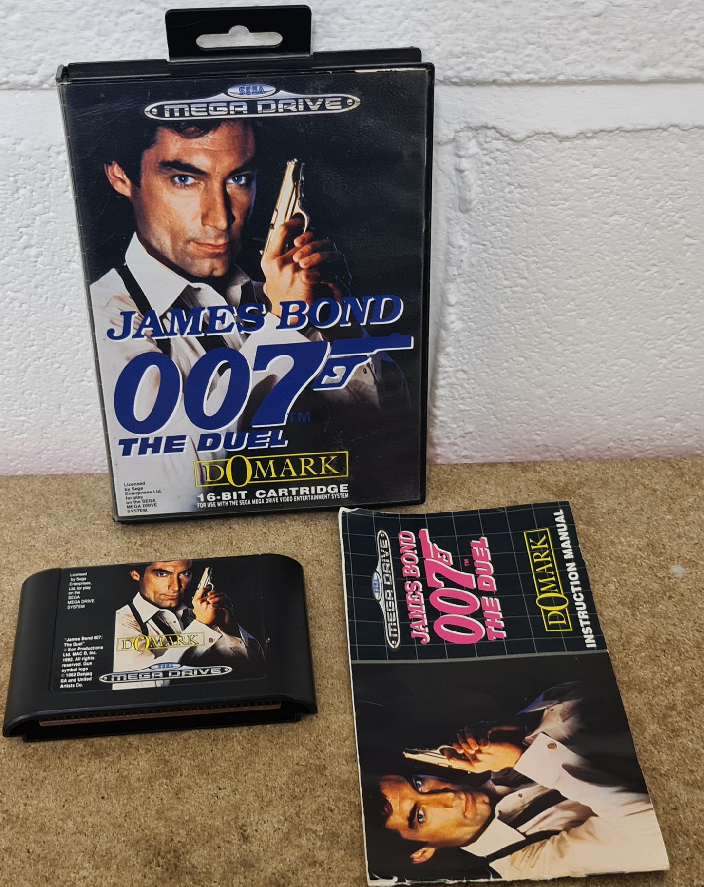 James Bond 007 the Duel Sega Mega Drive Game – Retro Gamer Heaven