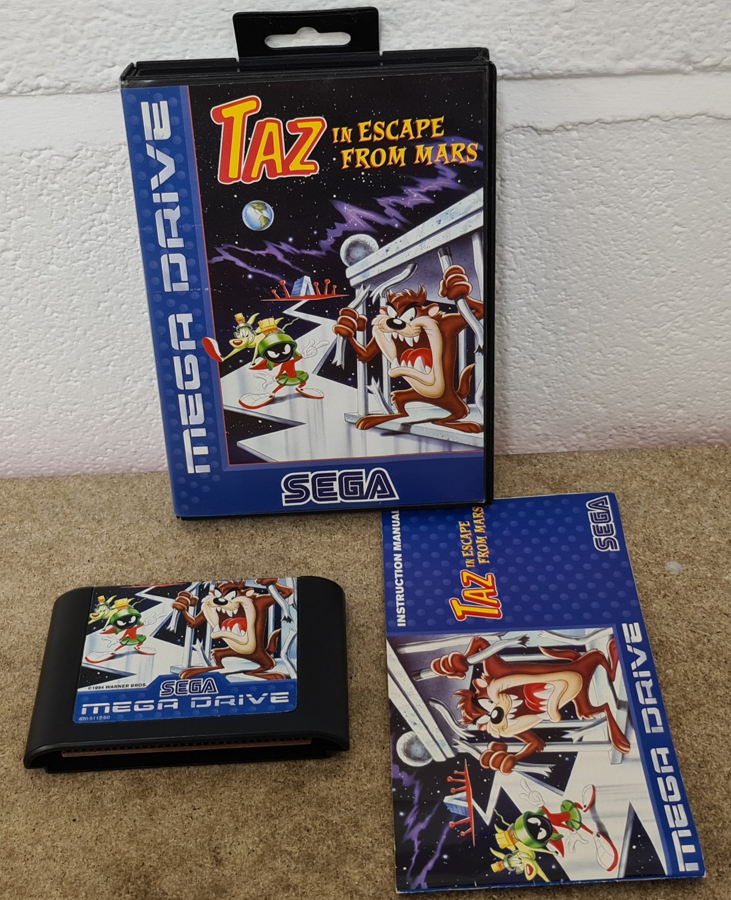 Taz in Escape From Mars Sega Mega Drive Game