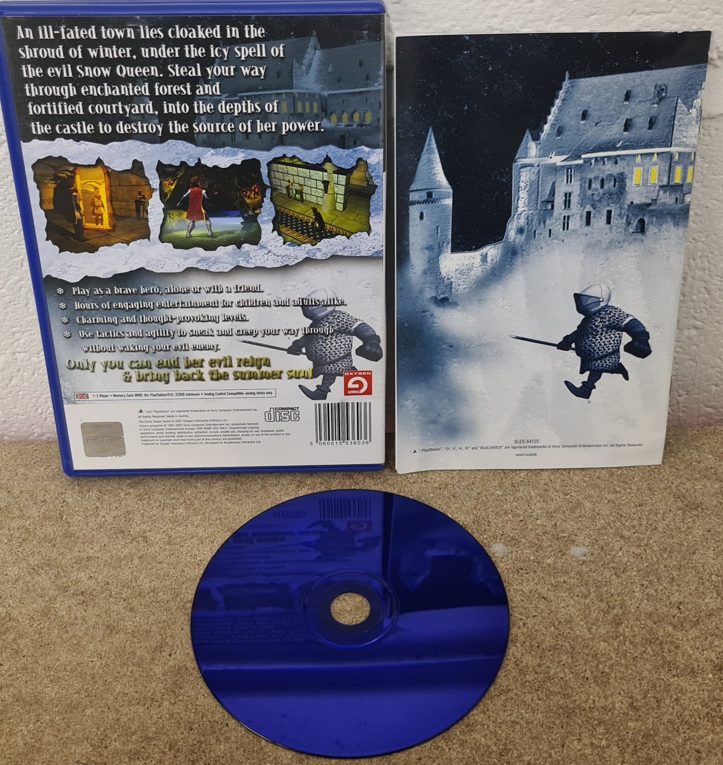 The Snow Queen Quest Sony Playstation 2 P(S2) Game