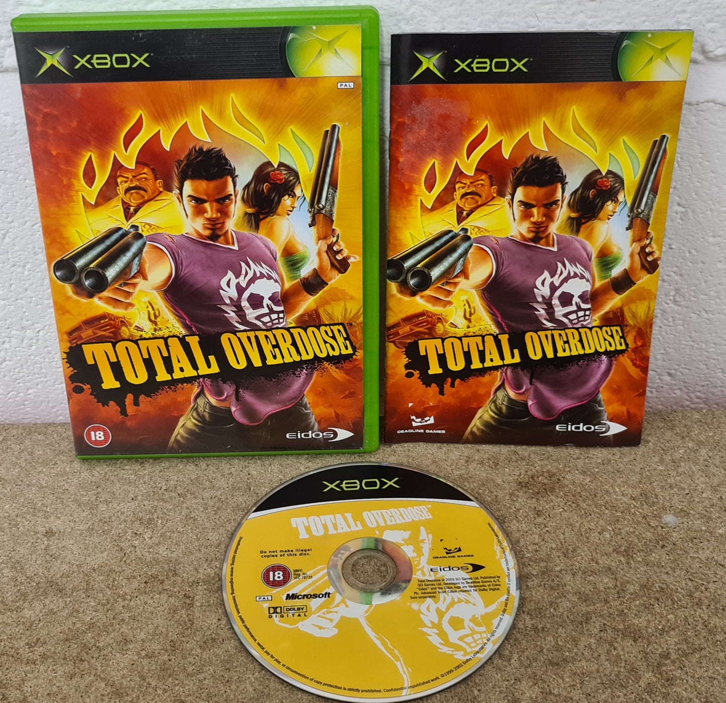 Total Overdose Microsoft Xbox Game