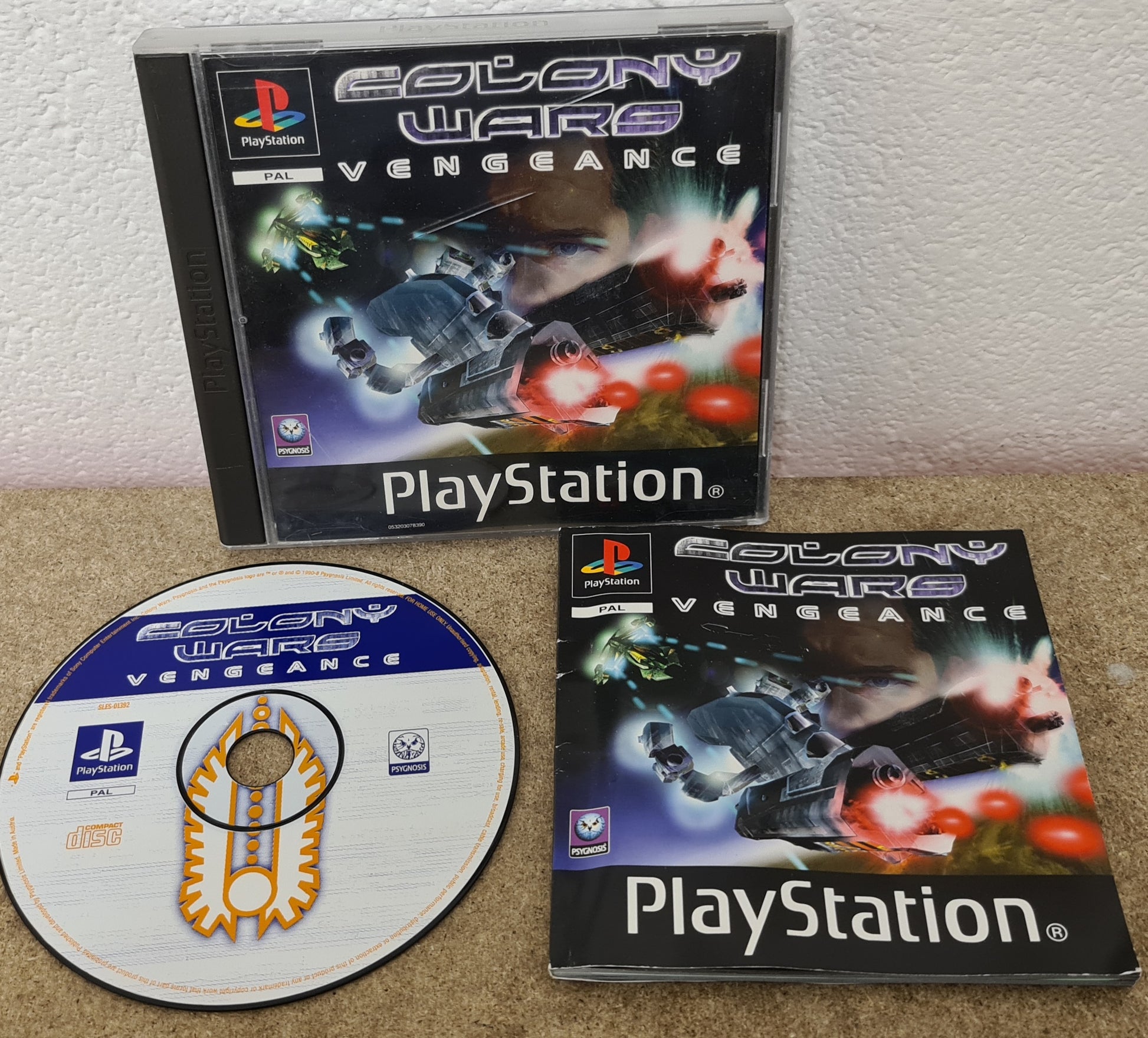 Colony Wars: Vengeance Sony PlayStation 1 (PS1) Game – Retro Gamer Heaven