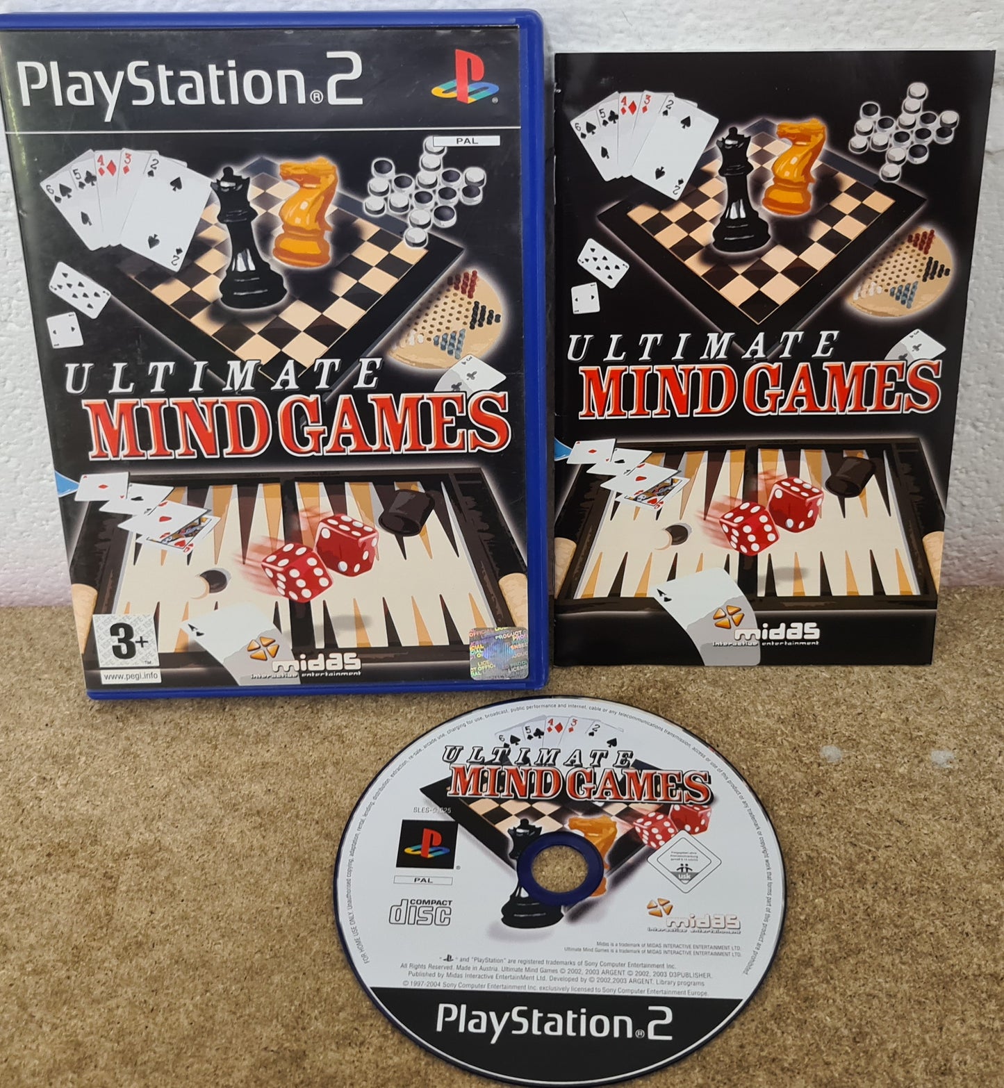Ultimate Mind Games Sony Playstation 2 (PS2) Game