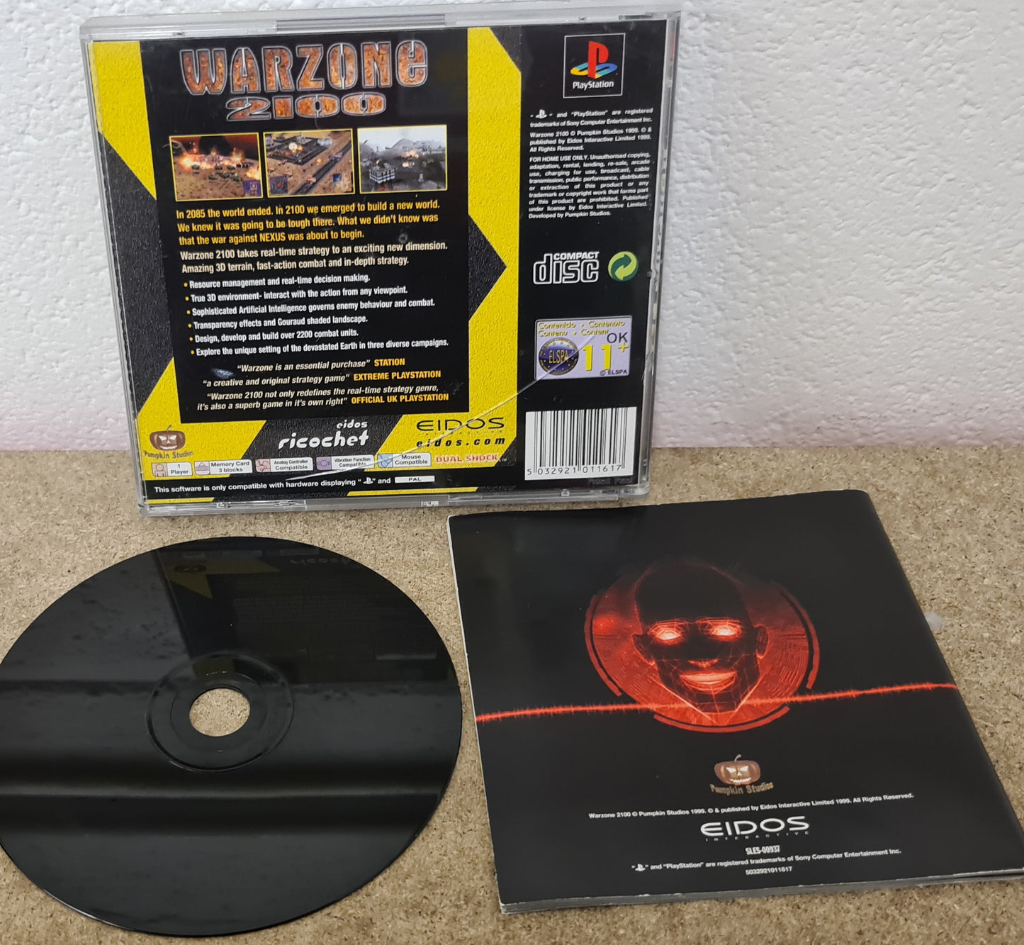 Warzone 2100 Value Series Sony Playstation 1 (PS1) Game