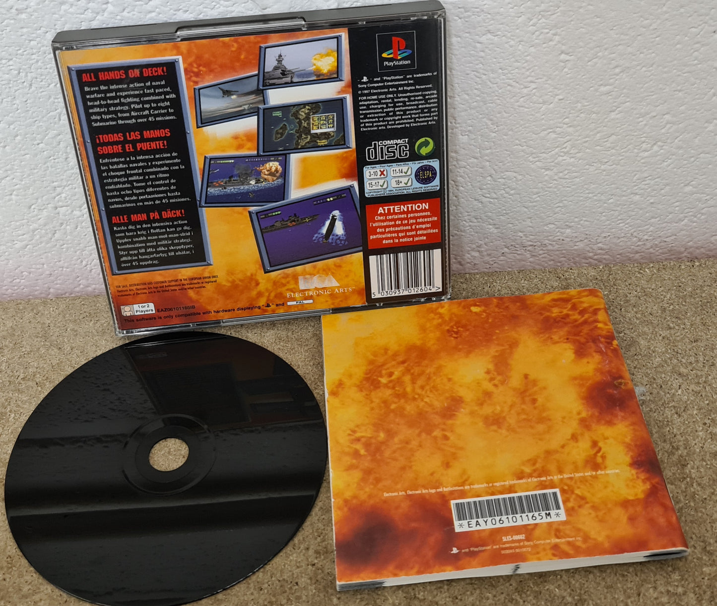 Battle Stations Sony Playstation 1 (PS1) Game