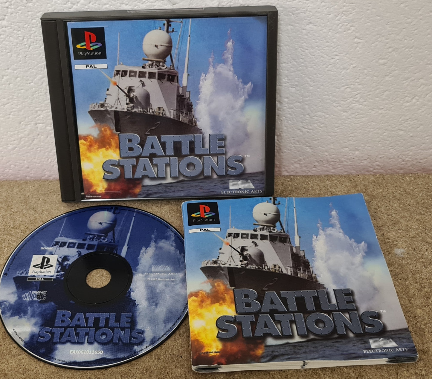 Battle Stations Sony Playstation 1 (PS1) Game