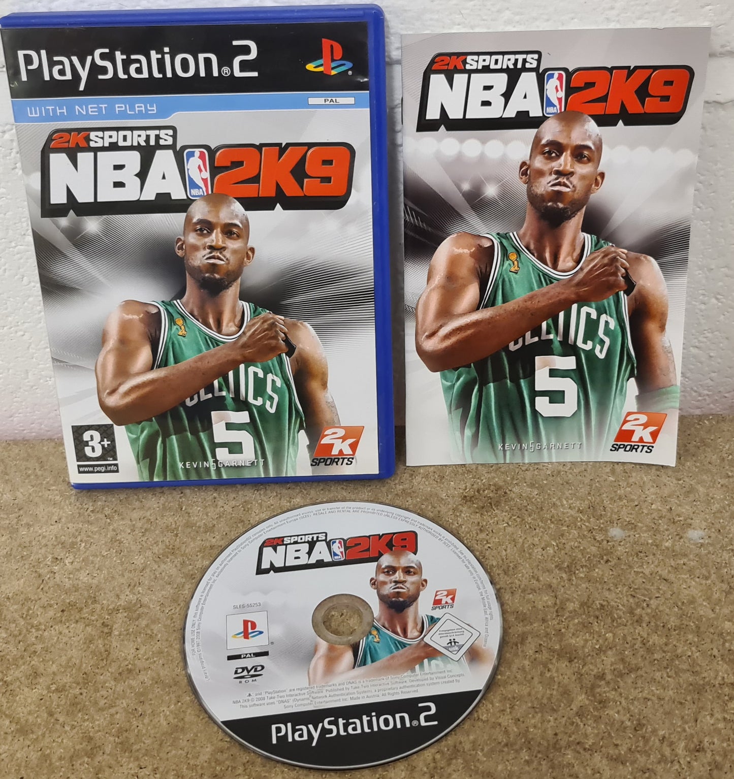 NBA 2K9 Sony Playstation 2 (PS2) Game