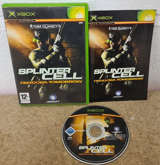 Tom Clancy's Splinter Cell Pandora Tomorrow Microsoft Xbox Game