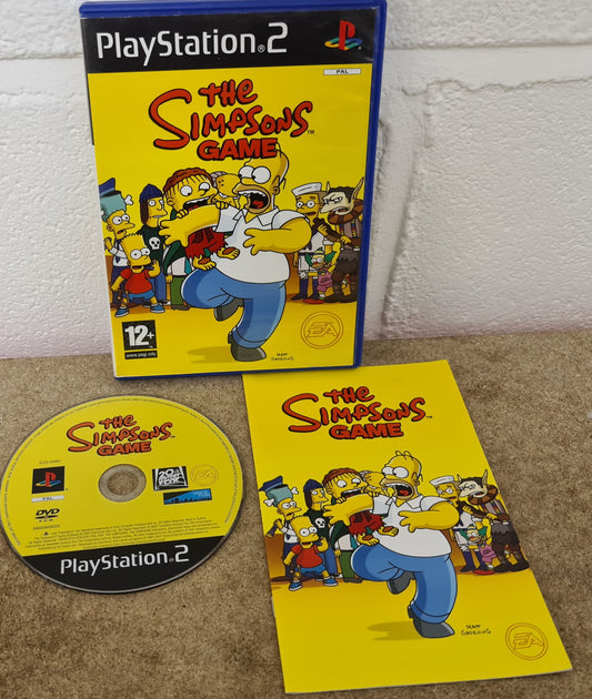 The Simpsons Sony Playstation 2 (PS2) Game