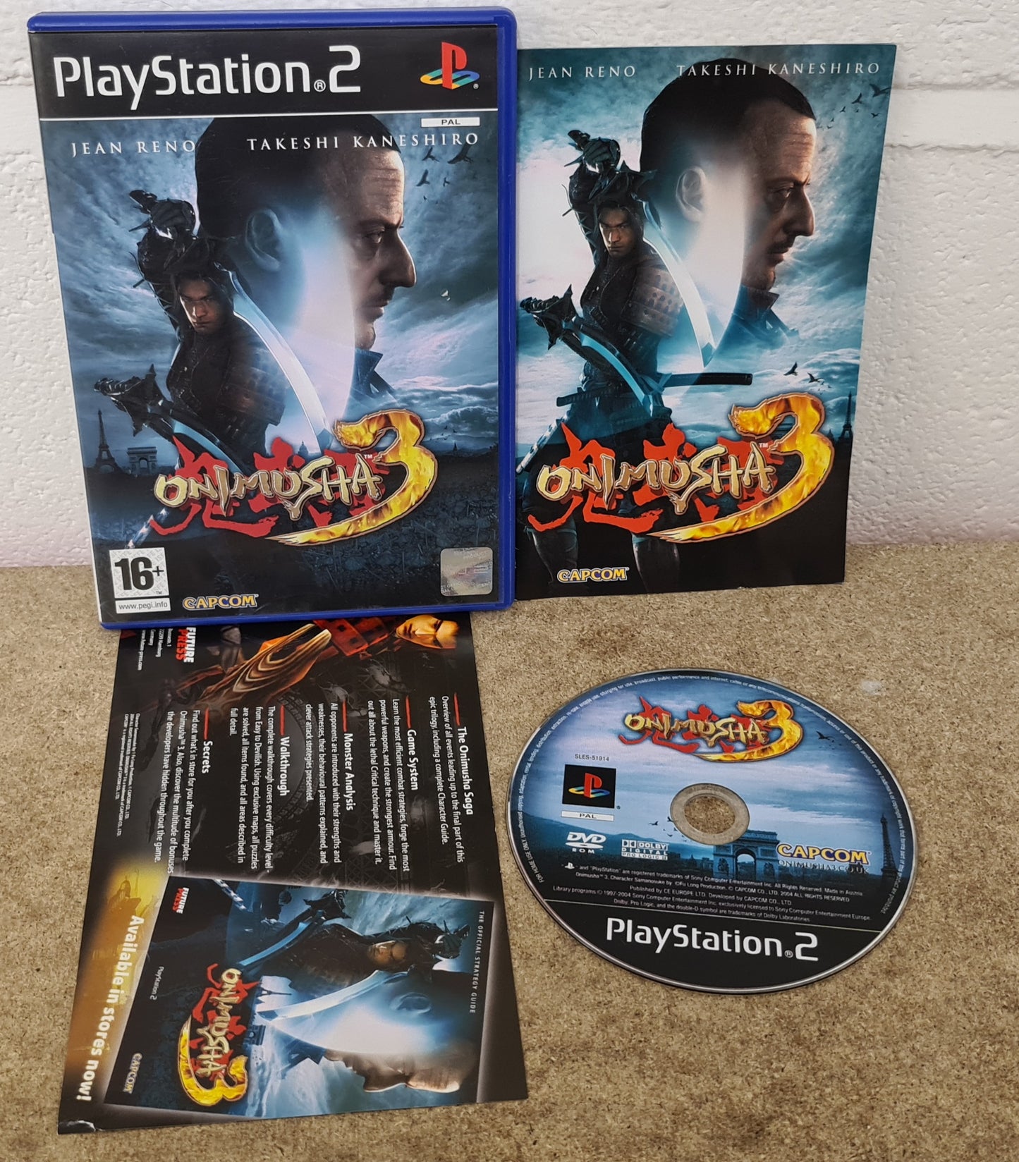Onimusha 3 Sony Playstation 2 (PS2) Game