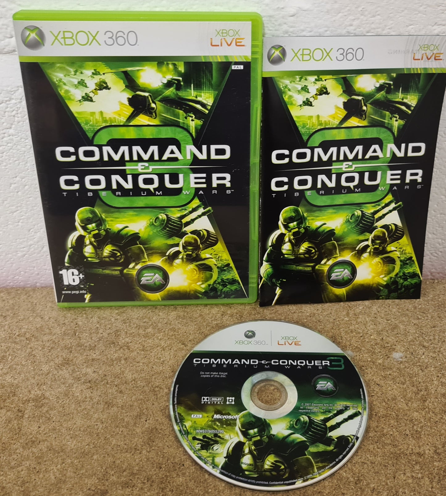 Command & Conquer 3 Tiberium Wars Microsoft Xbox 360 Game