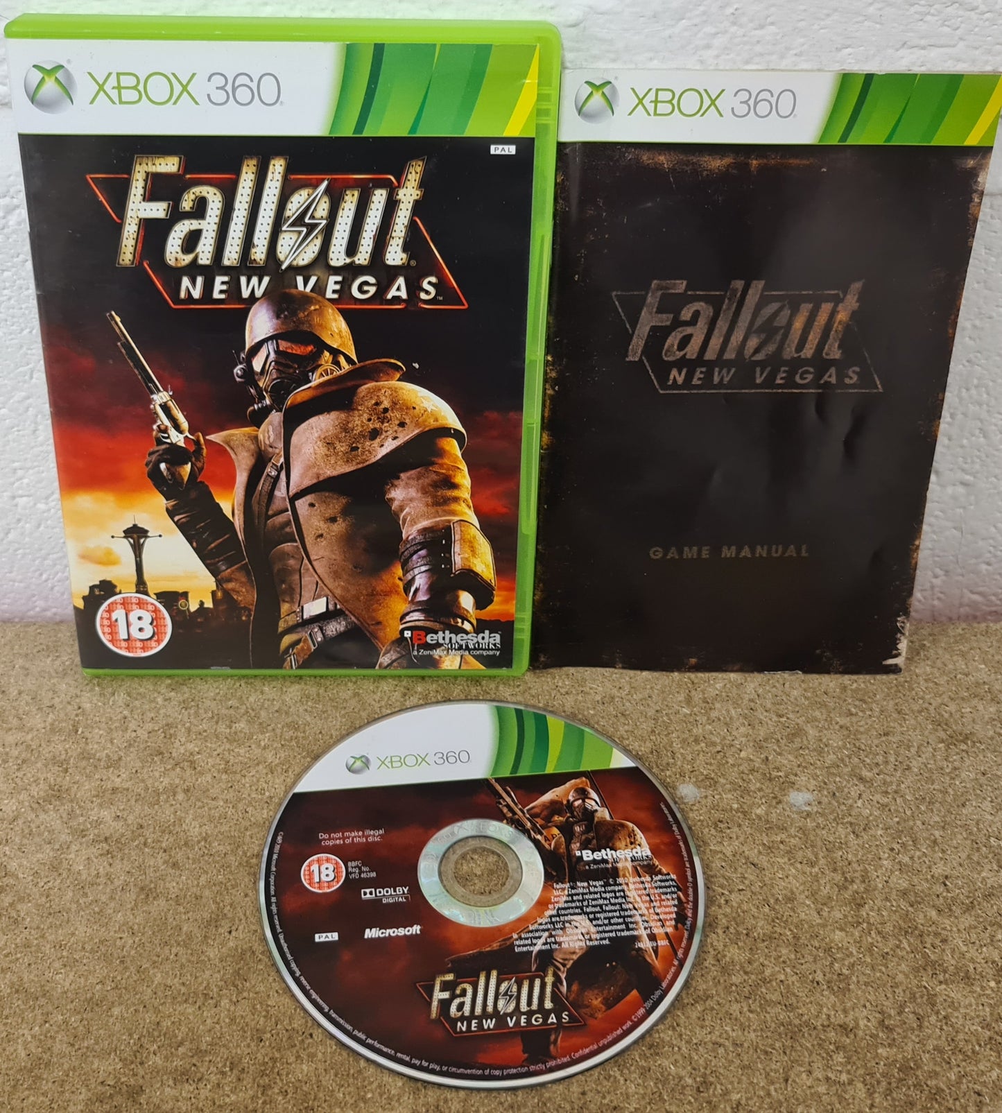 Fallout New Vegas Microsoft Xbox 360 Game
